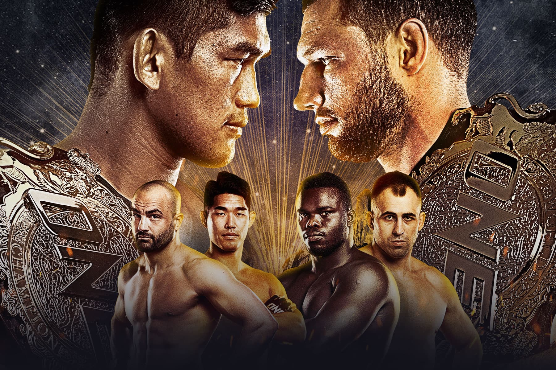 ONE on TNT IV event poster