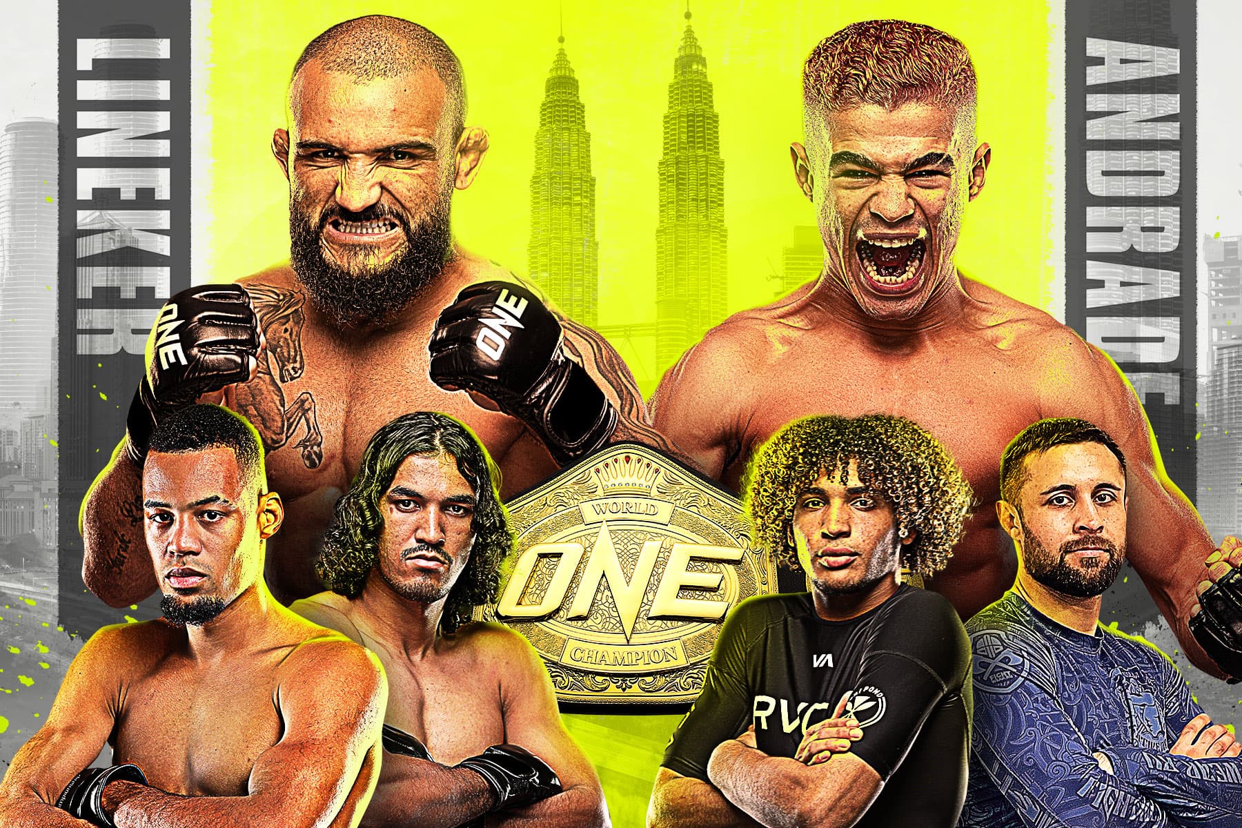 ONE on Prime Video 3: Lineker vs. Andrade event poster