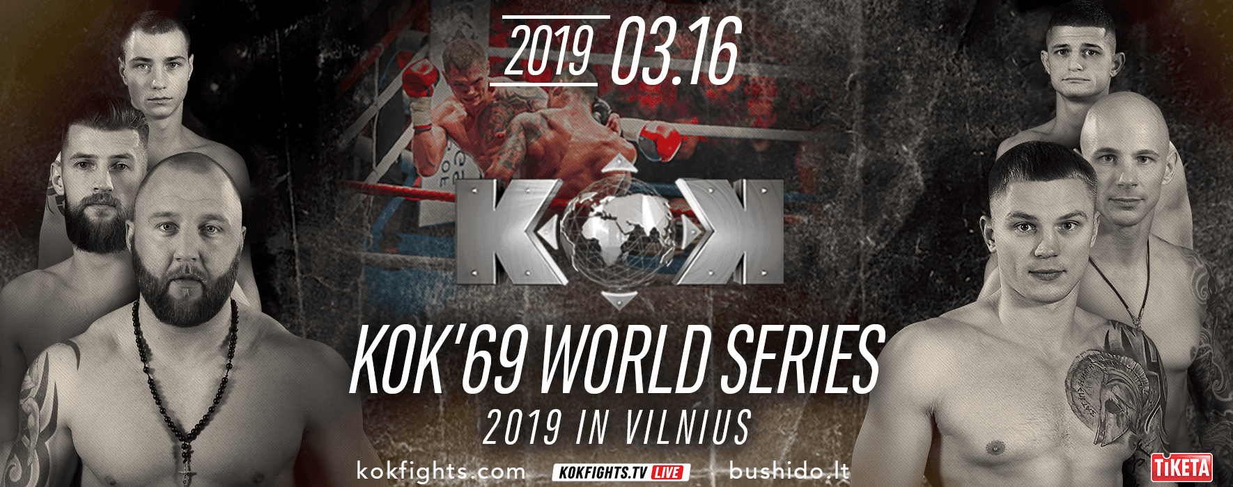KOK’69 World Series in Lithuania 16.03.2019 event poster
