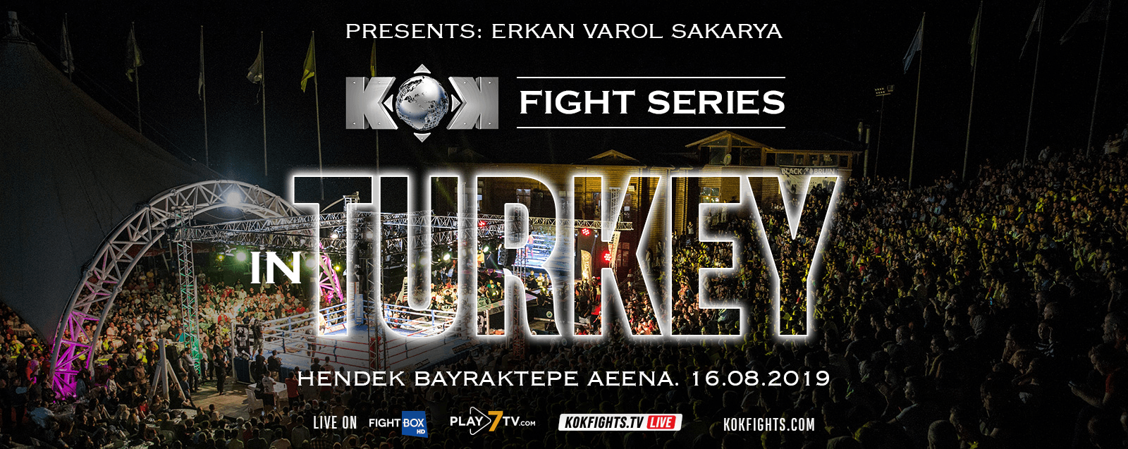 KOK’77 Fight Series 16.08.2019 in Turkey ! event poster