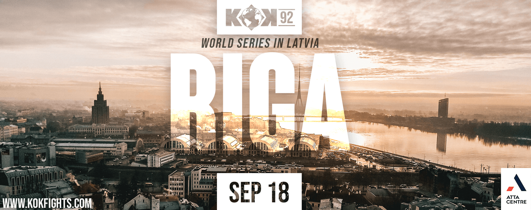 KOK’92 World Series in Latvia event poster