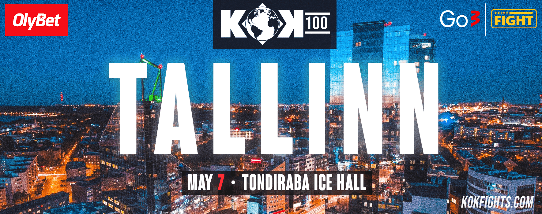 KOK’100 in Tallinn event poster