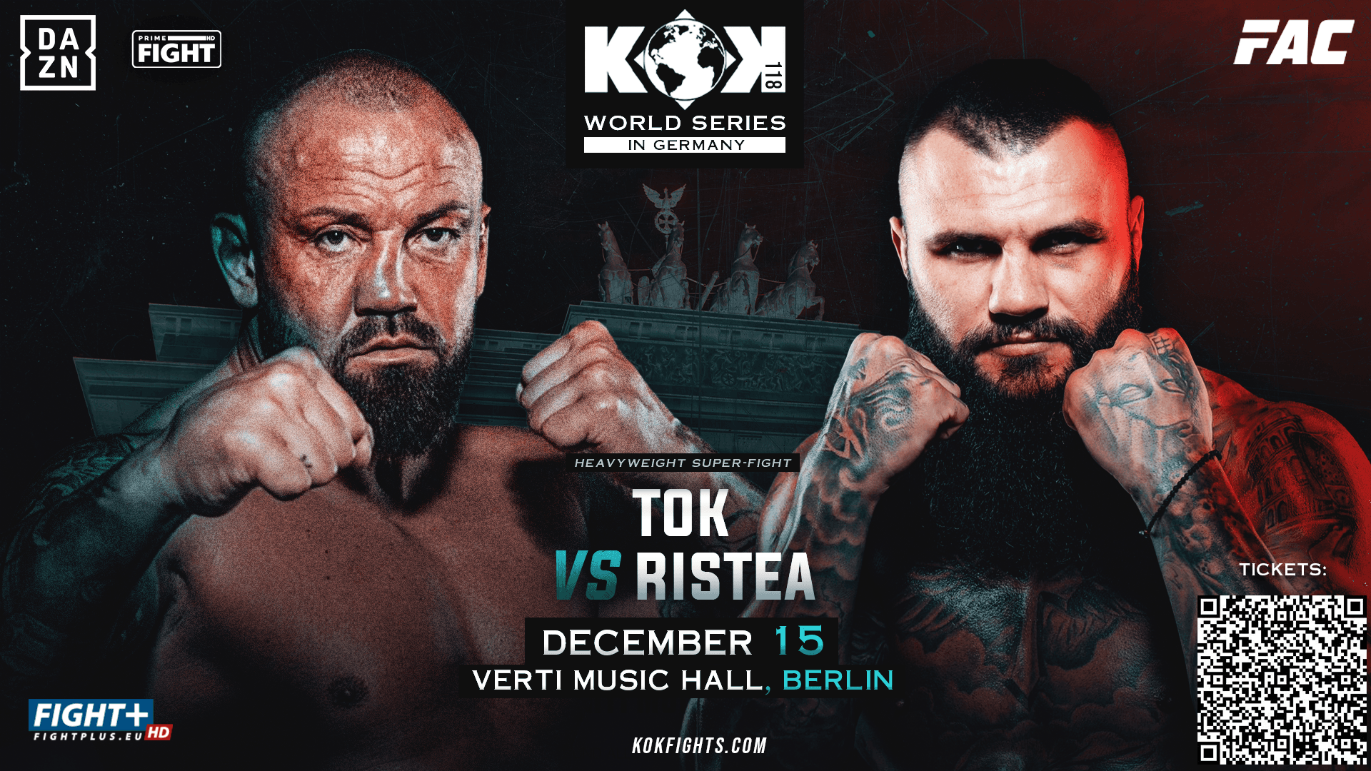 KOK’118 World Series in Germany event poster