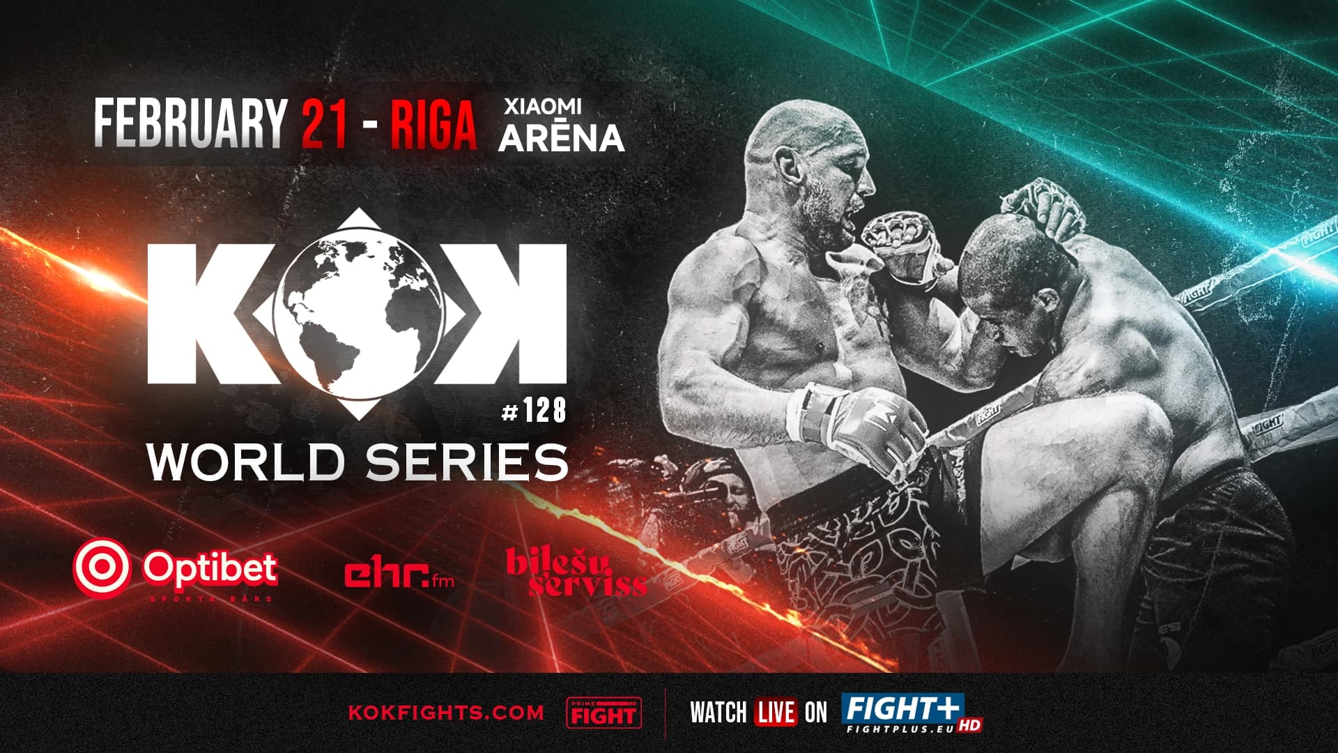 KOK ‘128 in Riga event poster